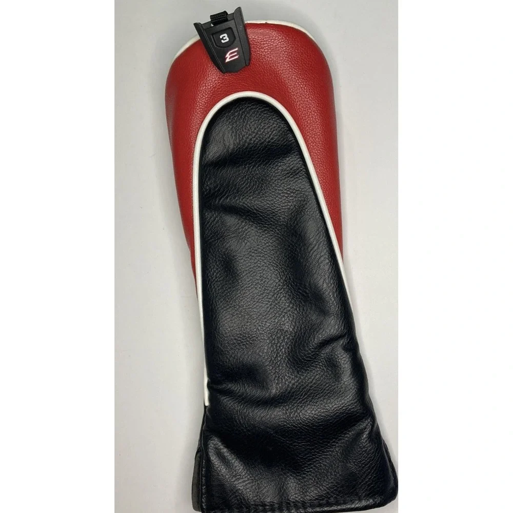 Tour Edge Exotics CBX 3 Fairway Headcover w/ Dial Indicator Black & Red New